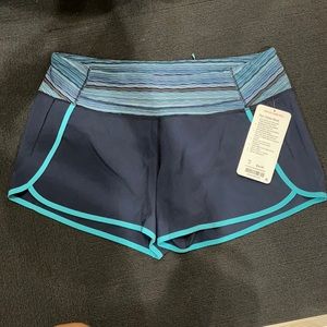 NWT lulu lemon run times shorts